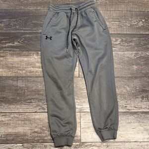 Under Armour Gray Drawstring Track Joggers